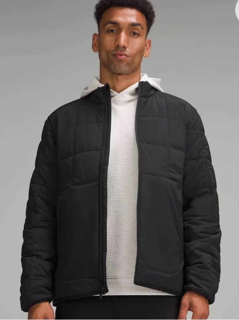 Lululemon Athletica Route Ready Lightweight Insulated Black Jacket men’s size L